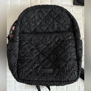 Vera Bradley Small Boucle Backpack in Black